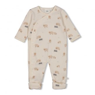 Traje con pies de canalé AOP - Sleepy Sheepy