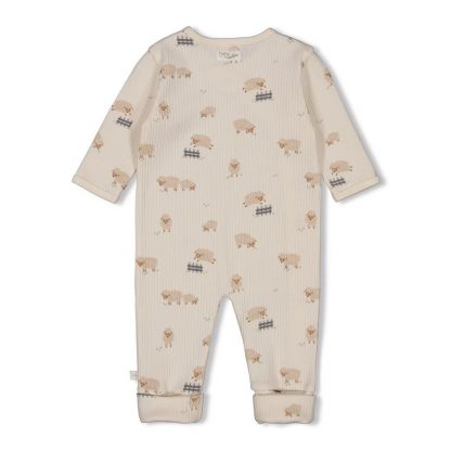Traje con pies de canalé AOP - Sleepy Sheepy - Imagen 2