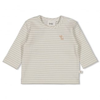 Camiseta m/l rayas de canalé - Elephant