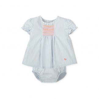 Vestido con braguita - PORCELAIN -   TUTTO PICCOLO