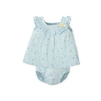 Vestido con braguita - AQUAMARINE - TUTTO PICCOLO